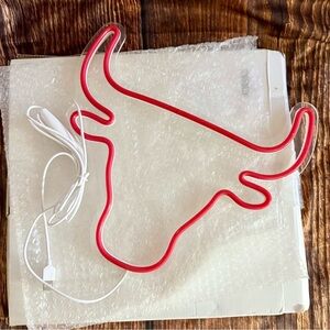Red Bull Neon Dimmable Wall Decor - NEW